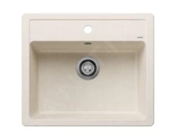 Blanco Legra 6 - Silgranit Spoelbak, 585x500 Mm, Zacht Wit 527086