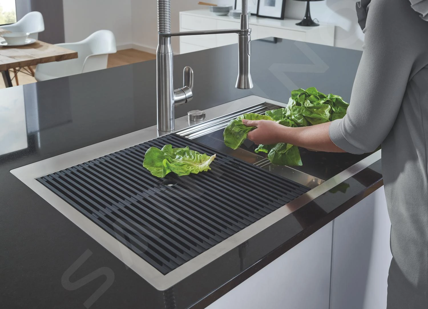 Grohe K7 - Keukenkraan, Supersteel 31379DC0 - Afbeelding 4