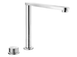 Blanco Eloscope F II - Keukenkraan Voor Venstermontage, 2-gats, Chroom 516672