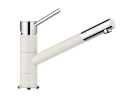 Blanco Kano - Keukenkraan, Zacht Wit/chroom 526951