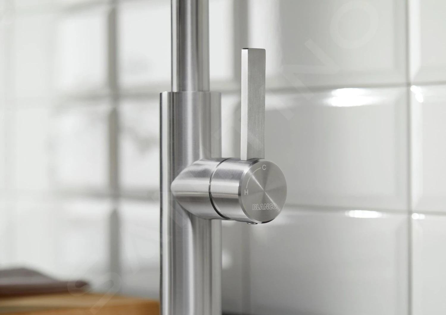 Blanco Sonea S - Wastafelkraan Met Flexibele Arm En Sproeikop, Geborsteld Rvs 526616 - Afbeelding 3