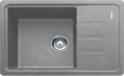 Franke Malta - Fragraniet Spoelbak BSG 611-62, 620 X 435 Mm, Steengrijs 114.0395.151