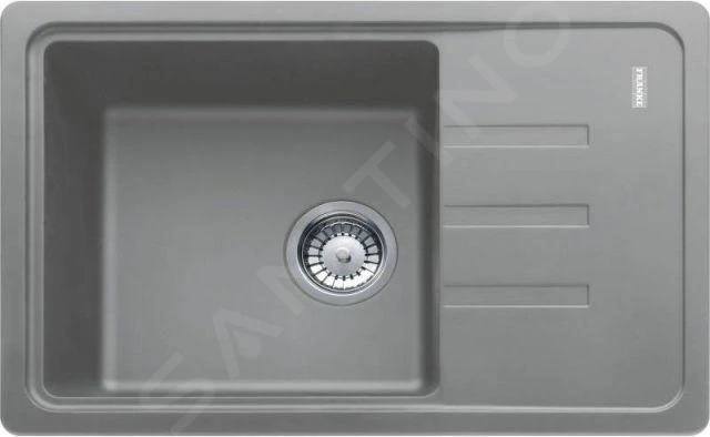 Franke Malta - Fragraniet Spoelbak BSG 611-62, 620 X 435 Mm, Steengrijs 114.0395.151