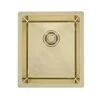 Alveus Quadrix Monarch - Spoelbak 390x450 Mm, Gold 1103316