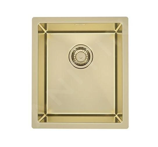 Alveus Quadrix Monarch - Spoelbak 390x450 Mm, Gold 1103316