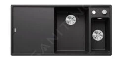 Blanco Axia III 6 - Silgranit Spoelbak, 1000x510 Mm, Met Afvoerbediening En Toebehoren, InFino, Antraciet 523472
