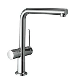 Hansgrohe M54 - Talis 270 Keukenkraan, Met Stopkraan Voor Vaatwasser, Chroom 72827000