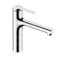 Hansgrohe Zesis M33 - Keukenkraan 160, Met Uittrekbare Sproeikop, Chroom 74801000