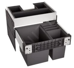 Blanco Select - Inbouw Afvalemmer, Met Scheidingswand, Inhoud 46 L 526210