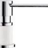 Blanco Accessoires - Lato Afwasmiddel Dispenser, Wit/chroom 525814