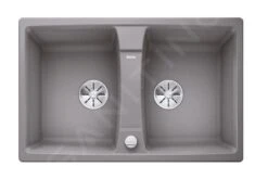 Blanco Lexa 8 - Silgranit Spoelbak, 780x500 Mm, Met Afvoerbediening, InFino, Aluminium 524952