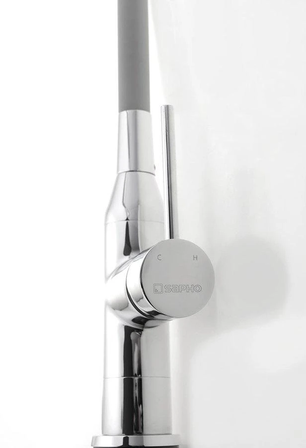 Sapho Kranen - Sili Keukenkraan Met Flexi Uitloop, Zilver/chroom SR414 - Afbeelding 4