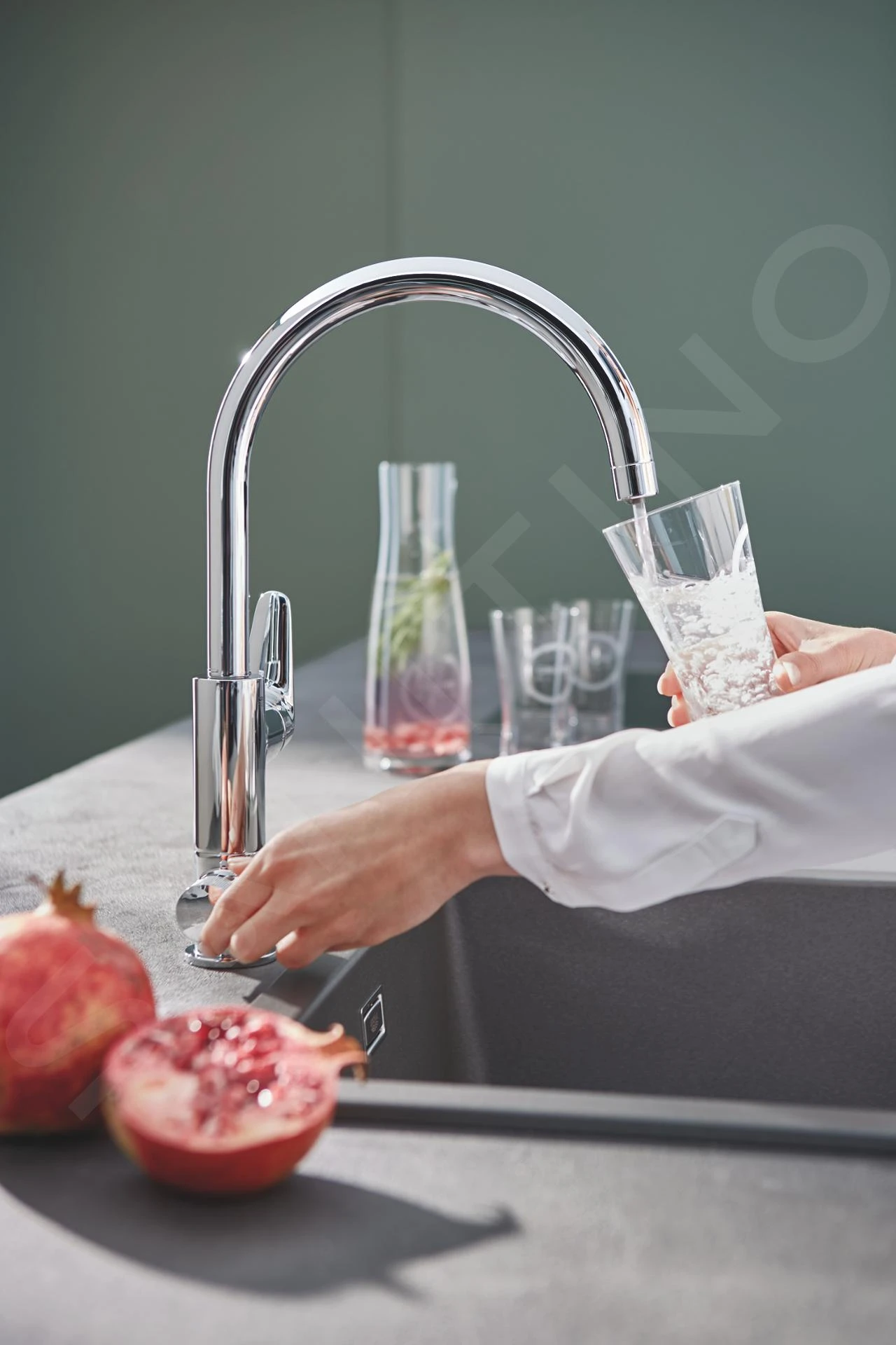 Grohe Blue Pure - BauCurve Keukenkraan Met UltraSafe Filtratie, Chroom 30386000 - Afbeelding 5