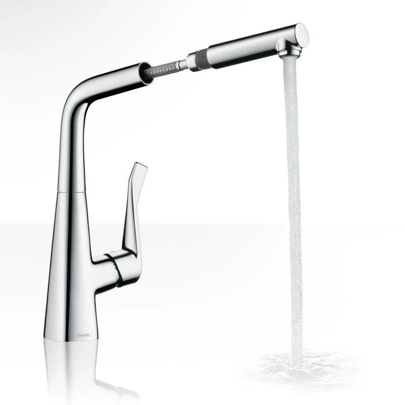 Hansgrohe M71 - Keukenkraan M7114-H320 Met Uittrekbare Handdouche, SBOX, Chroom 73812000 - Afbeelding 3