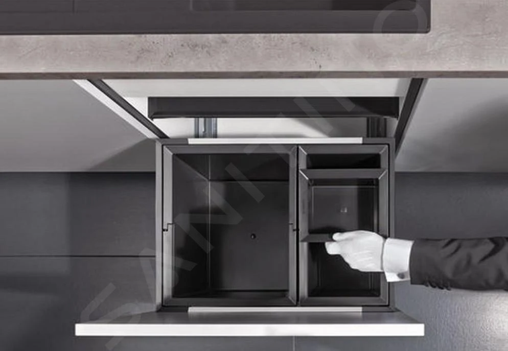 Blanco Flexon II - Afvalsorteersysteem, Met Scheidingswand, Inhoud 32 L 521468 - Afbeelding 3