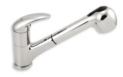 Novaservis Metalia 55 - Keukenkraan Met Uittrekbare Handdouche, Chroom 55081,0