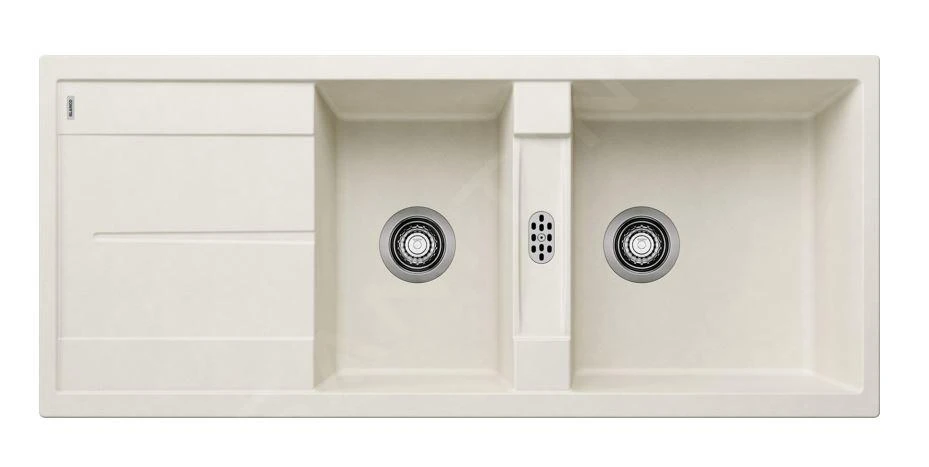 Blanco Metra 8 - Silgranit Spoelbak, 1160x500 Mm, Zacht Wit 527120