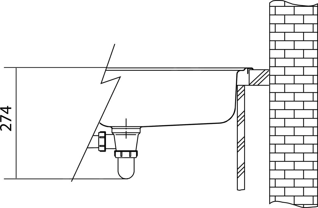 Franke Logica - RVS Spoelbak LLX 651/2, 1000x500 Mm 101.0120.189 - Afbeelding 3