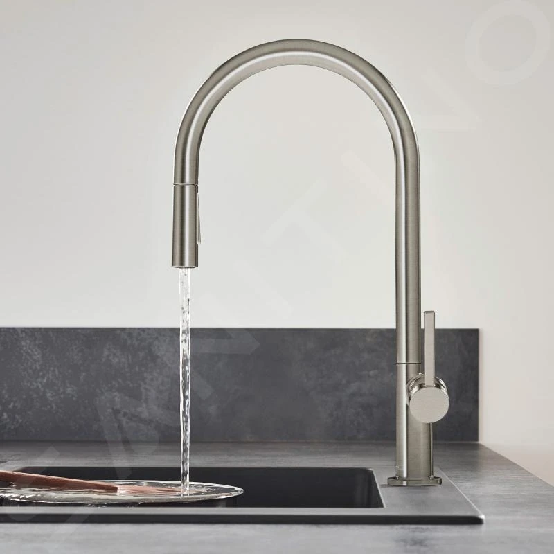 Hansgrohe M54 - Talis Keukenkraan Met Uittrekbare Handdouche, SBox, RVS Look 72801800 - Afbeelding 3