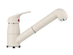 Blanco Daras S - Keukenkraan Met Uittrekbare Uitloop, Zacht Wit 526937