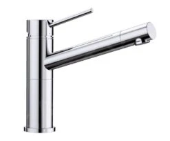 Blanco Alta - Keukenkraan, Neerklapbaar Onder Raam, Chroom 518412