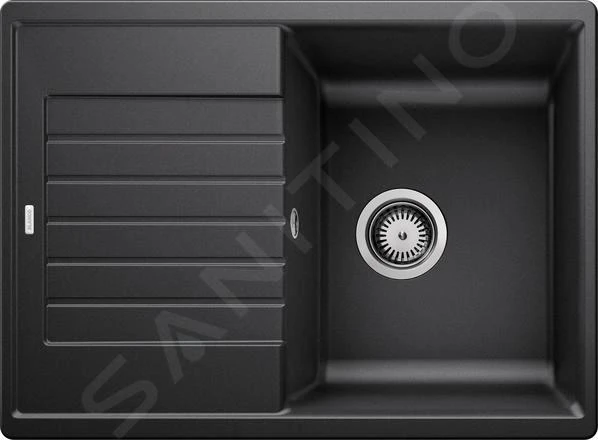 Blanco Zia 45 - Silgranit Spoelbak, 680x500 Mm, Compact, Antraciet 524721