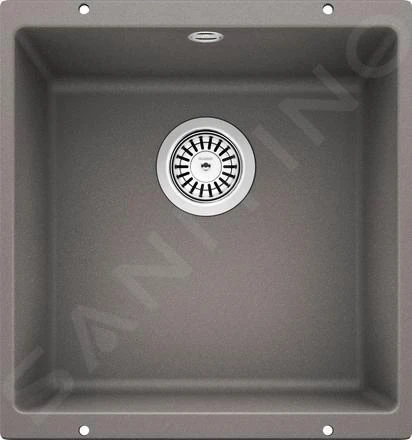 Blanco Rotan 400 - Silgranit Spoelbak, 430x460 Mm, Aluminium 521333