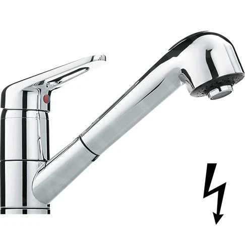 Franke Kranen - Keukenkraan FC 6311 Met Uittrekbare Douchekop, Chroom 115.0513.037