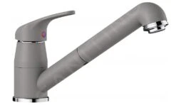 Blanco Daras S - Keukenkraan Met Uittrekbare Sproeikop, Aluminium 517733