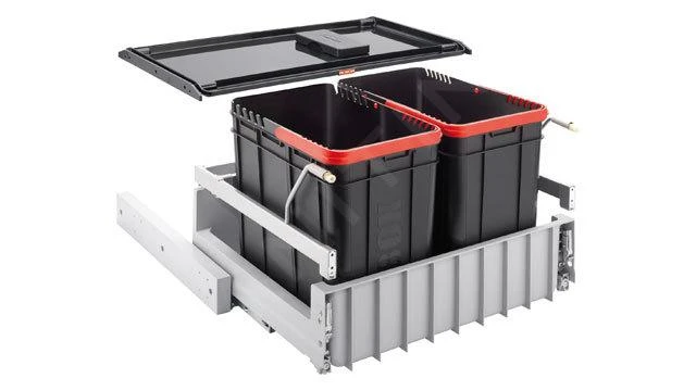 Franke Sorters - 300-60 Duo Inbouw Afvalemmer 121.0150.143