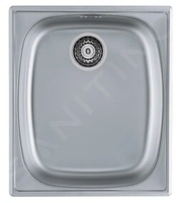 Alveus Basic - Spoelbak 380x440 Mm, Odtok 90 Mm, Rvs 1082195