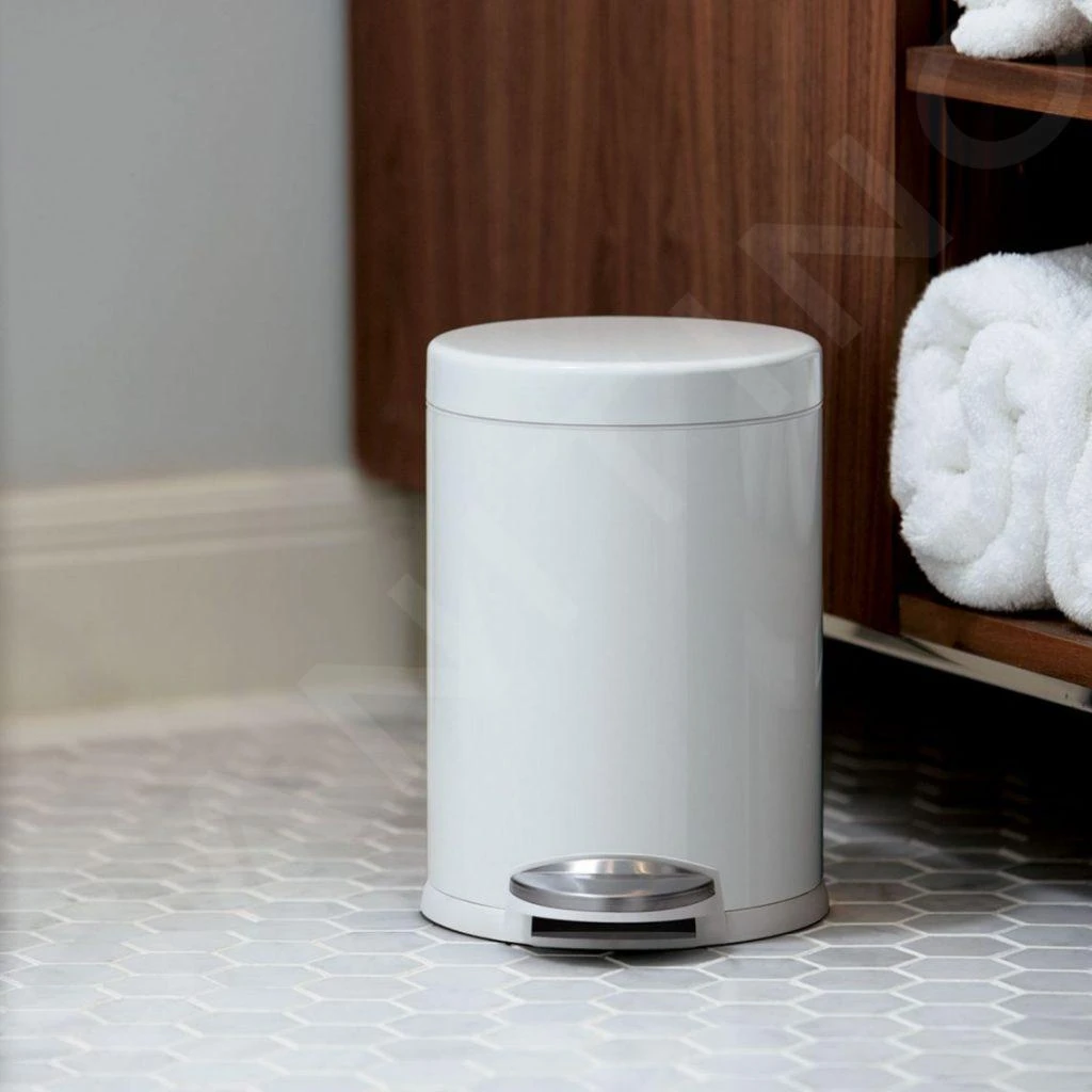 Simplehuman Afvalemmers - Afvalbak 4,5 L, Wit CW1853CB - Afbeelding 5