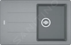 Franke Basis - BFG 611-78 Fragraniet Spoelbak, 780x500 Mm, Steengrijs 114.0285.186