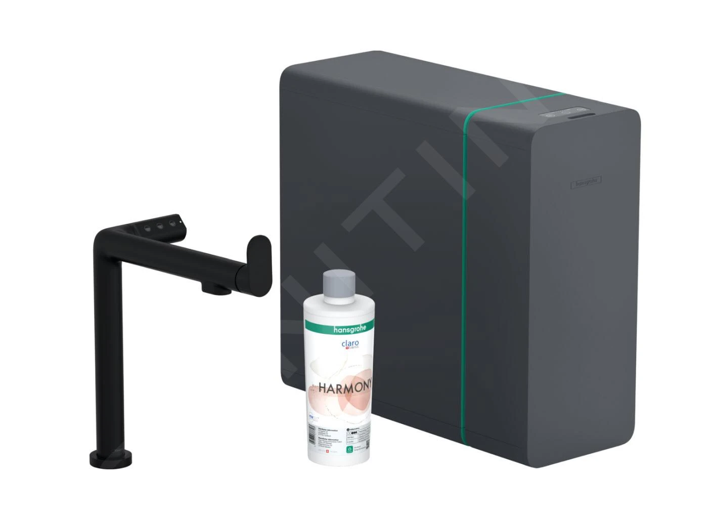 Hansgrohe Aqittura M91 - Keukenkraan, SodaSystem, SBox, Mat Zwart 76837670