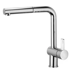 Paffoni Rock - Keukenkraan Met Uittrekbare Handdouche, Chroom RO185CR