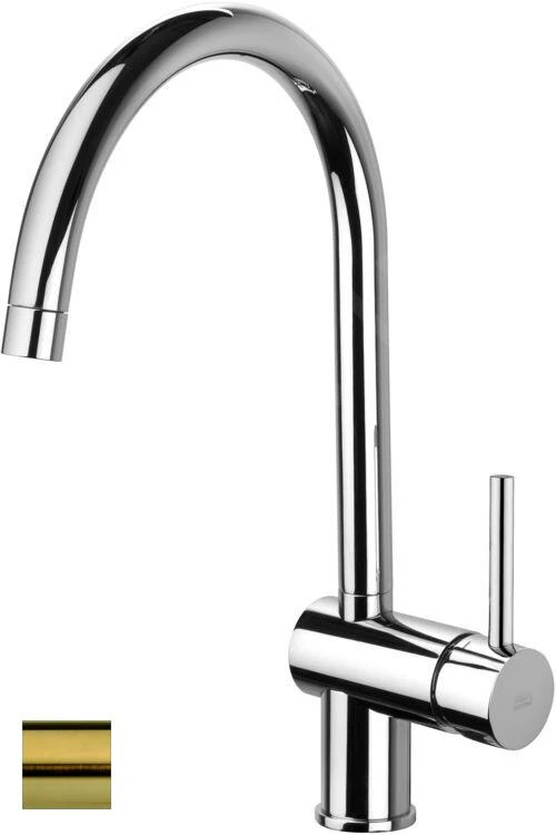 Paffoni Light - Keukenkraan, Geborsteld Goud LIG280HGSP