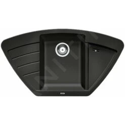 Blanco Zia 9 - Silgranit Spoelbak, 930x510 Mm, Antraciet 514764