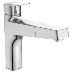 Ideal Standard CeraPlan - Keukenkraan Met Uittrekbare Sproeikop, BlueStart, Chroom BD332AA