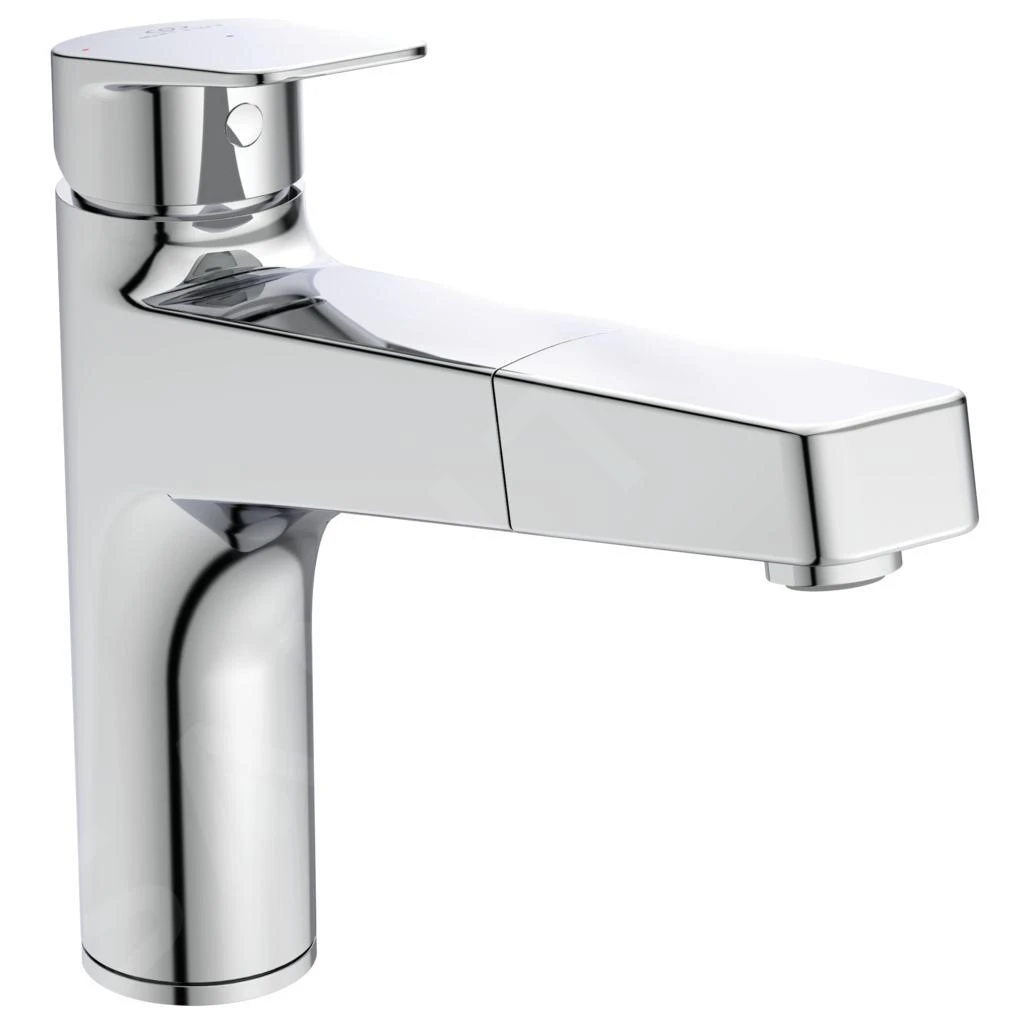 Ideal Standard CeraPlan - Keukenkraan Met Uittrekbare Sproeikop, BlueStart, Chroom BD332AA