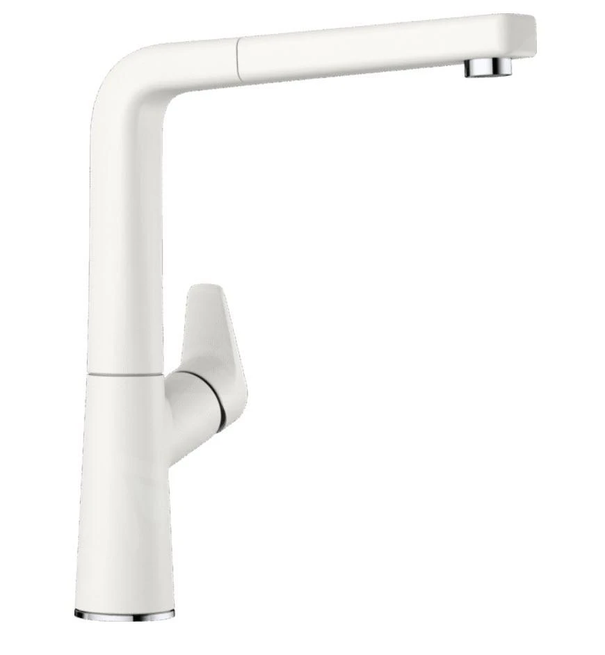 Blanco Avona S - Keukenraan Met Uittrekbare Sproeikop, Wit 521280