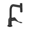 Axor Citterio - Keukenkraan Met Uittrekbare Sproeikop, Mat Zwart 39861670