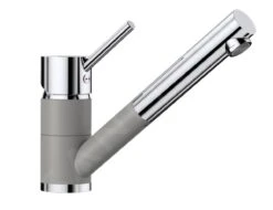 Blanco Antas S - Keukenraan Met Uittrekbare Sproeikop, Aluminium/chroom 515349