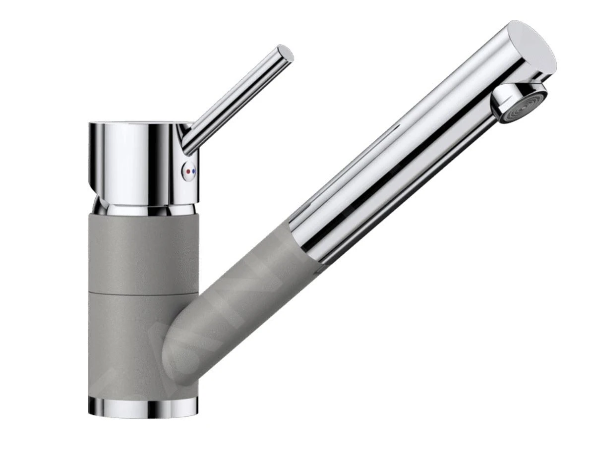 Blanco Antas S - Keukenraan Met Uittrekbare Sproeikop, Aluminium/chroom 515349