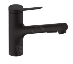 Hansgrohe Zesis M33 - Keukenkraan 150, Met Uittrekbare Sproeikop, SBox Lite, Mat Zwart 74803670