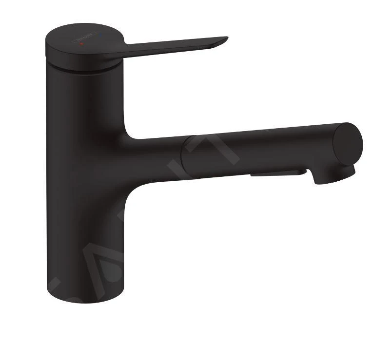 Hansgrohe Zesis M33 - Keukenkraan 150, Met Uittrekbare Sproeikop, SBox Lite, Mat Zwart 74803670