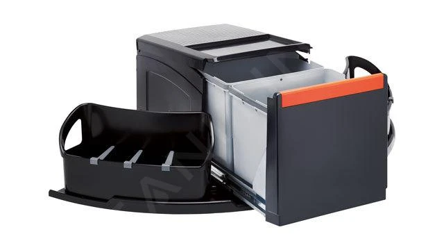 Franke Cube - Inbouw Afvalemmer Hoekmontage Cube 134.0055.286