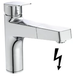 Ideal Standard CeraPlan - Keukenkraan Met Uittrekbare Sproeikop, Chroom BD330AA