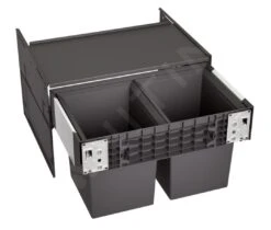 Blanco Select - Inbouw Afvalemmer, Met Scheidingswand, Inhoud 34 L 526207