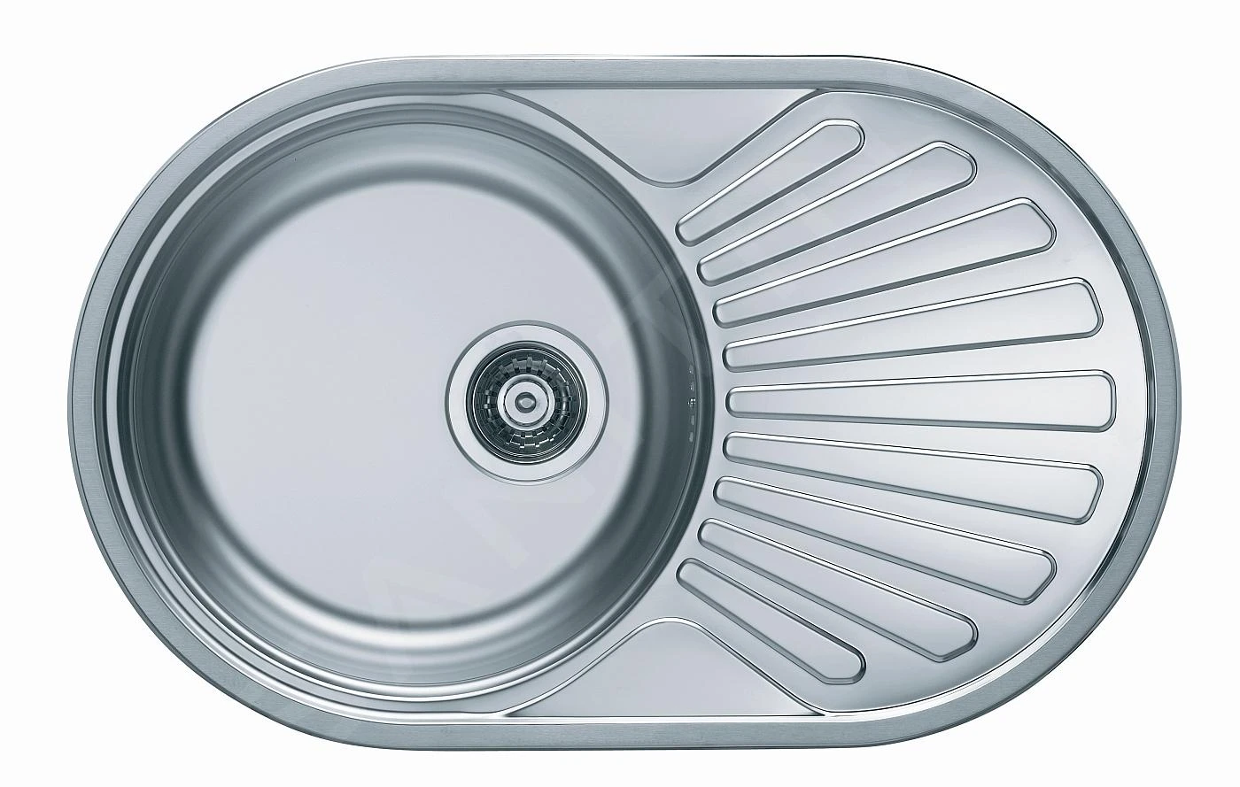 Alveus Ciklo - Spoelbak 740x440mm, Rvs 1123986