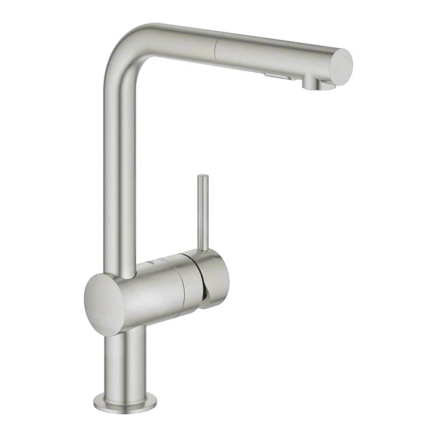 Grohe Minta - Keukenkraan Met Uittrekbare Handdouche, Supersteel 30274DC0